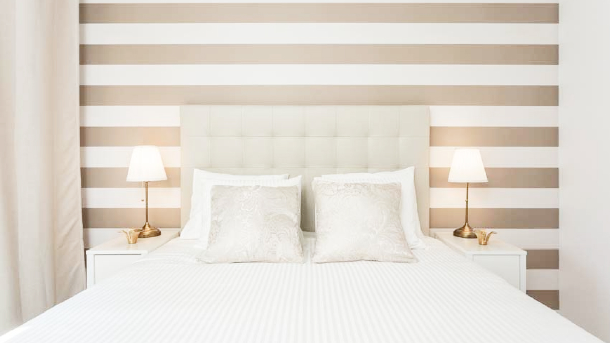 Tips Cat Kamar 2 Warna Garis dan Contohnya!