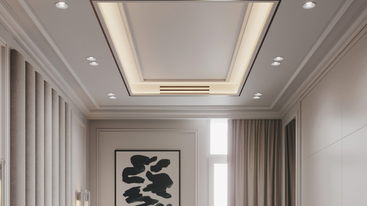 Model Plafon Gypsum Kamar Tidur Sederhana