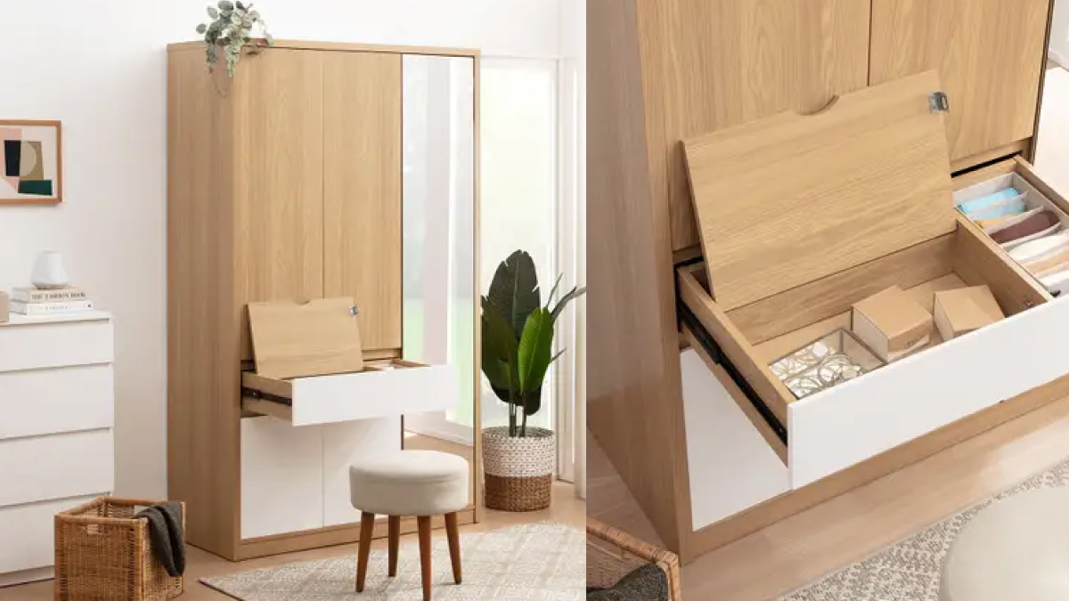 Lemari Multifungsi untuk Ruangan Sempit