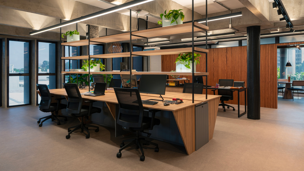 Desain Interior Kantor Industrial yang Kreatif