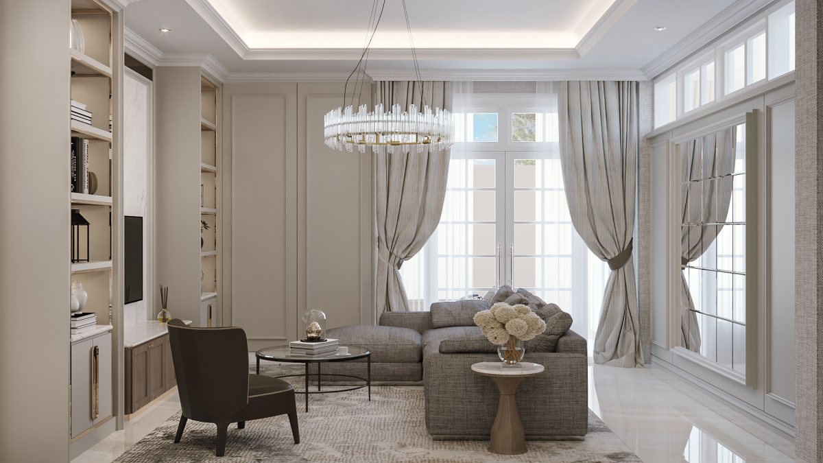 Contoh Ruang Tamu Mewah dan Karakterisiknya