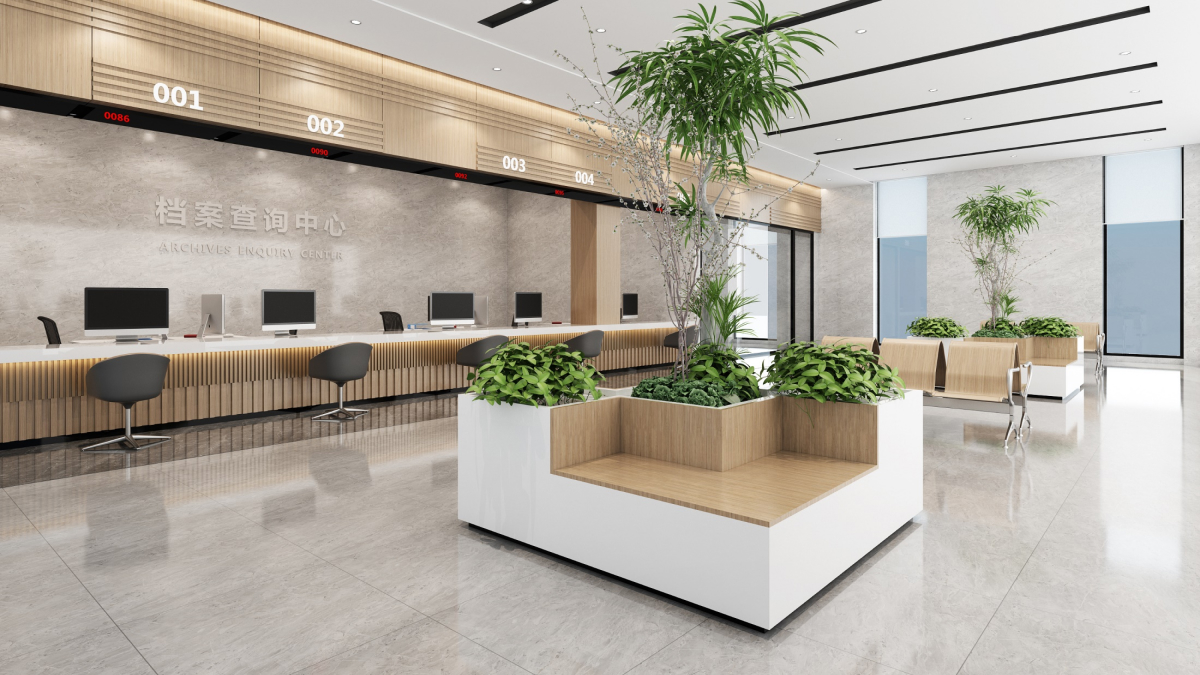 Desain Ruang Pelayanan Minimalis