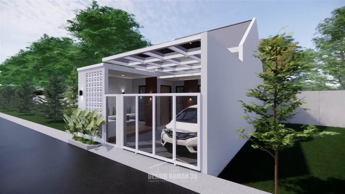 Ruang Tamu Di Teras Rumah Type 36